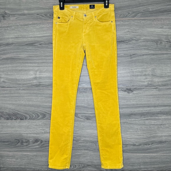 Ag Adriano Goldschmied Pants - Adriano Goldschmied AG The Stevie Slim Straight size 26R Corduroy
